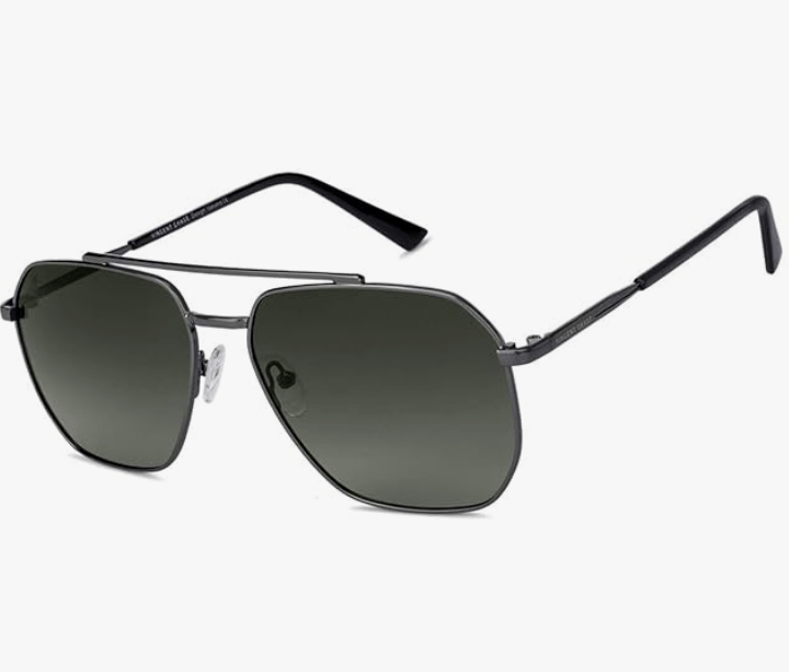 VINCENT CHASE EYEWEAR By Lenskart | Full Rim Square Sunglasses| Polarized And 100% UV Protected